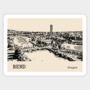 Bend Oregon Sticker